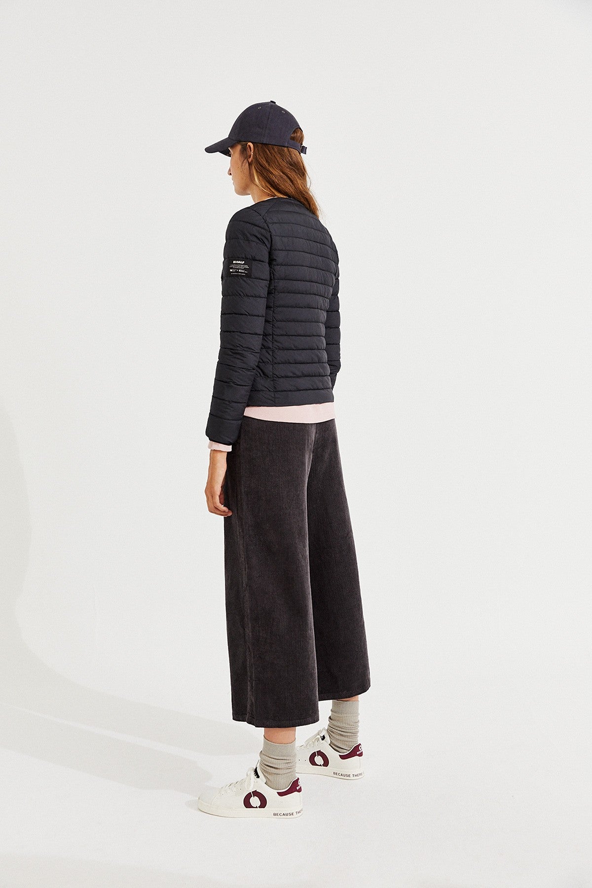 Doudoune noire matelassée recyclée - USUAHIA JACKET
