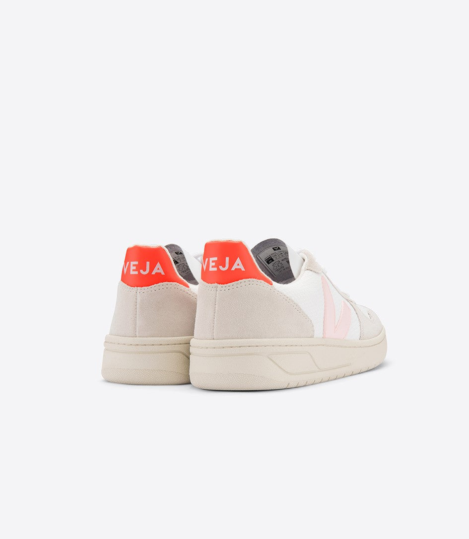 Baskets v-10 b-mesh white petale orange fluo