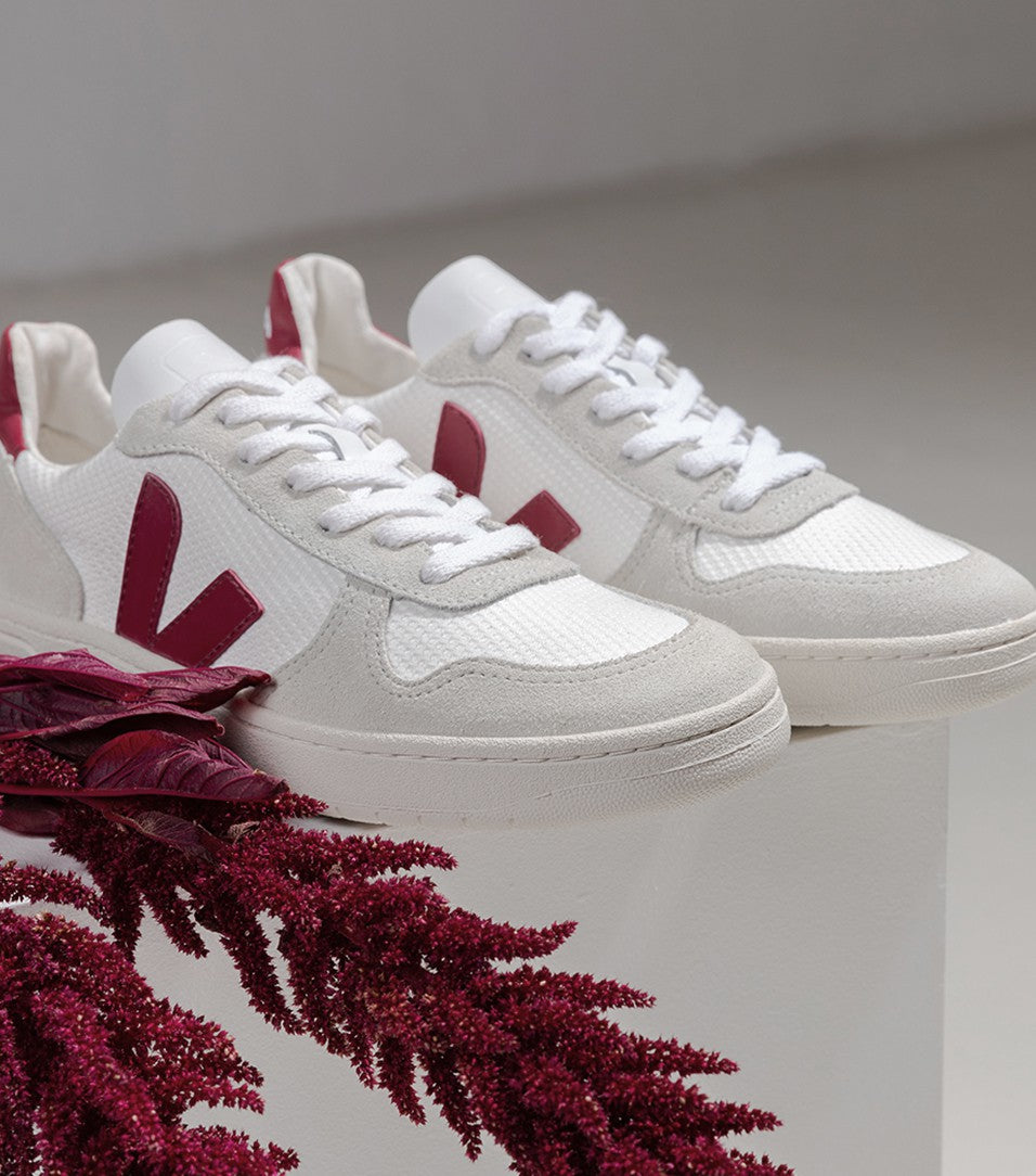 Baskets v-10 B-Mesh White Marsala