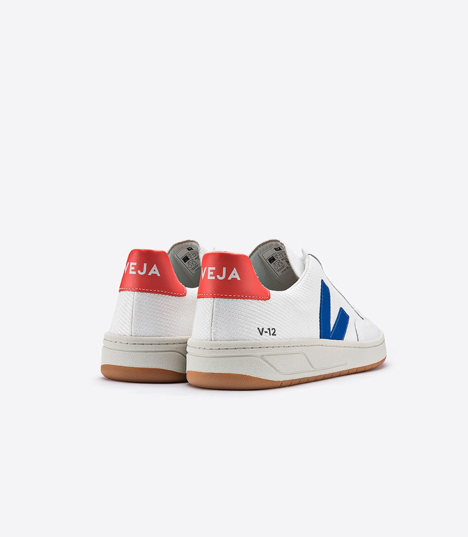 Baskets v-12 B-Mesh white indigo orange