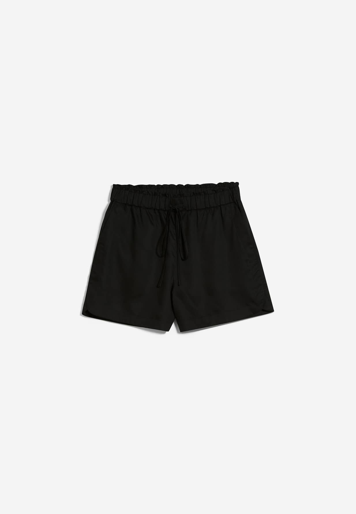 Short noir en tencel - vaanna black