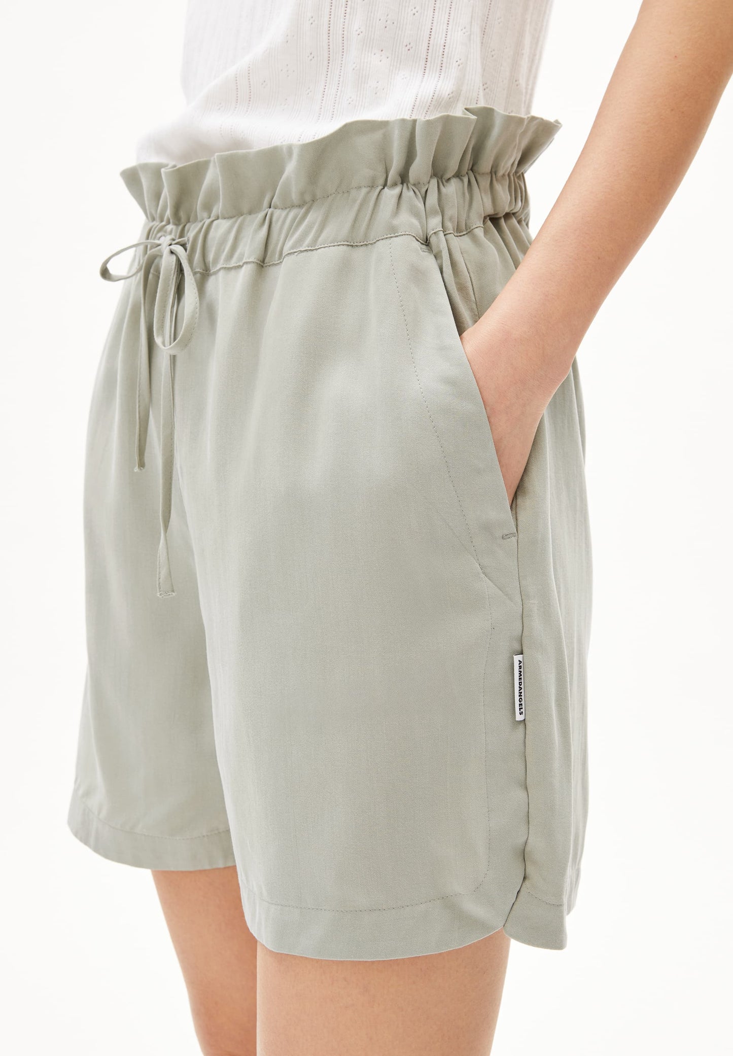 Short en eCOVERO® (par LENZING®) | vert "vaanna lino - seagreen"