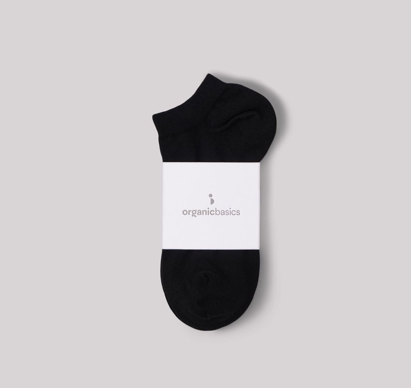 Pack 2 paires de chaussettes basses en coton bio | Noir "black"