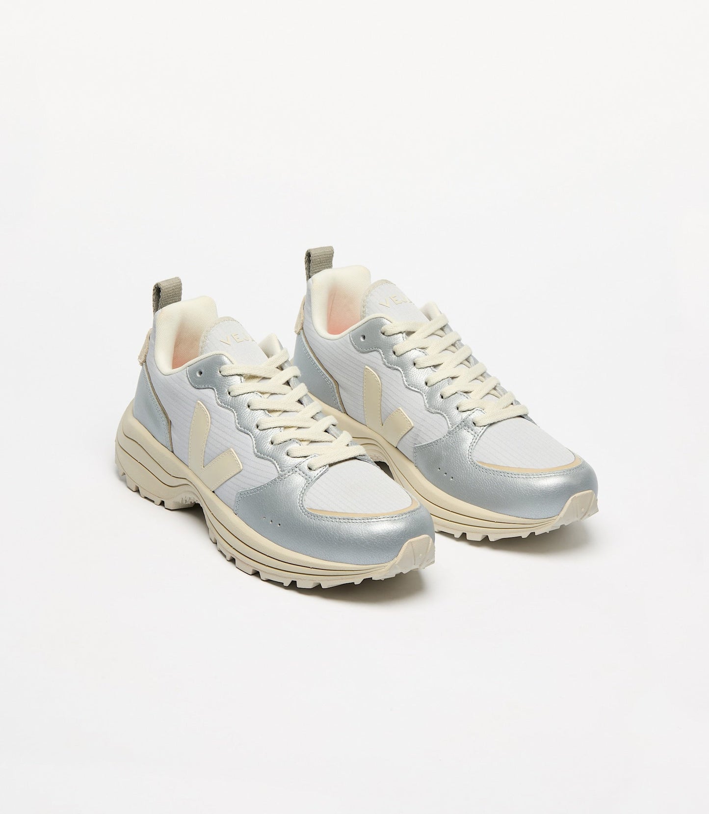 Baskets | gris "Venturi ii - pearl pierre inox"