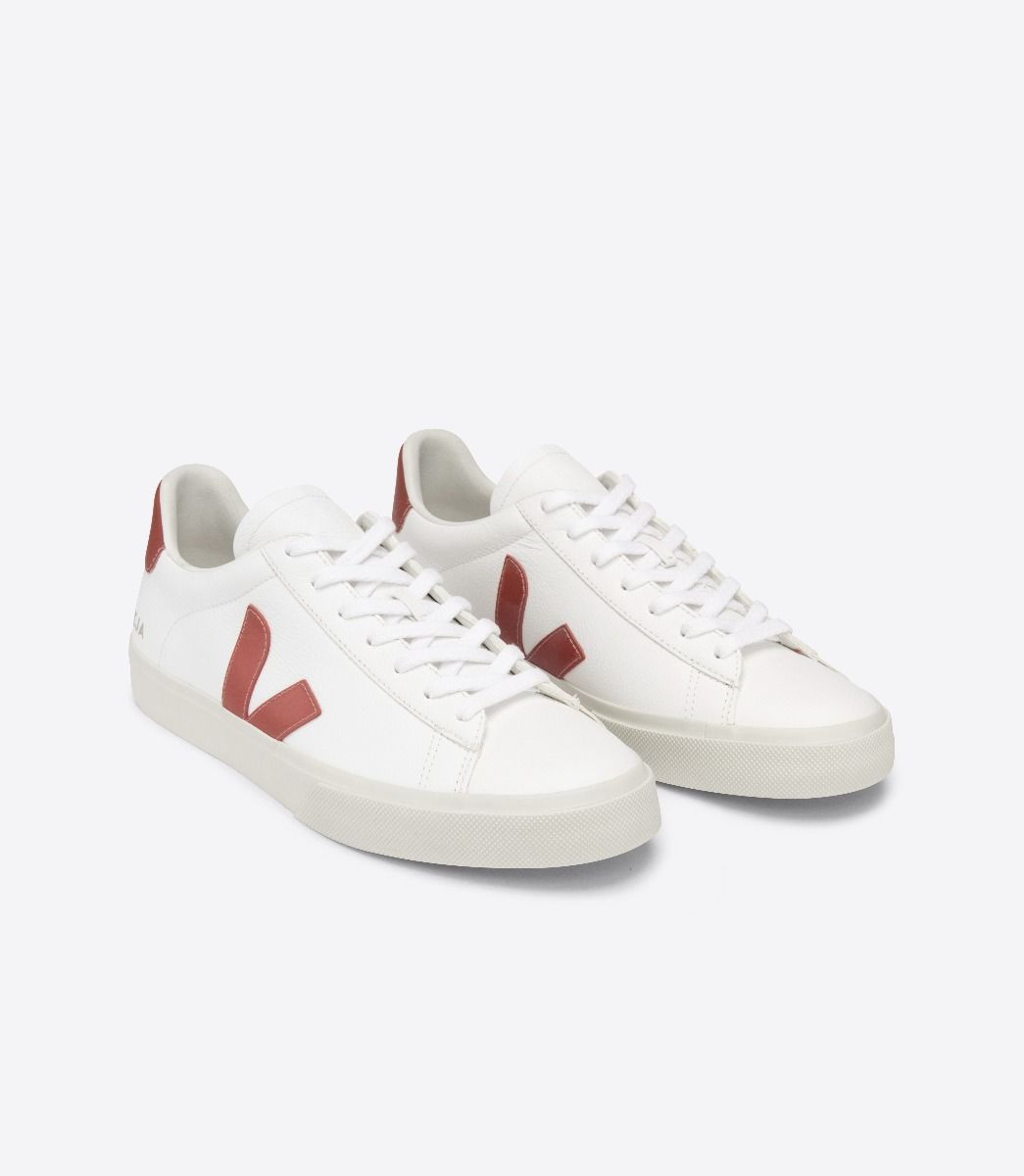 Baskets campo chromefree extra white rouille