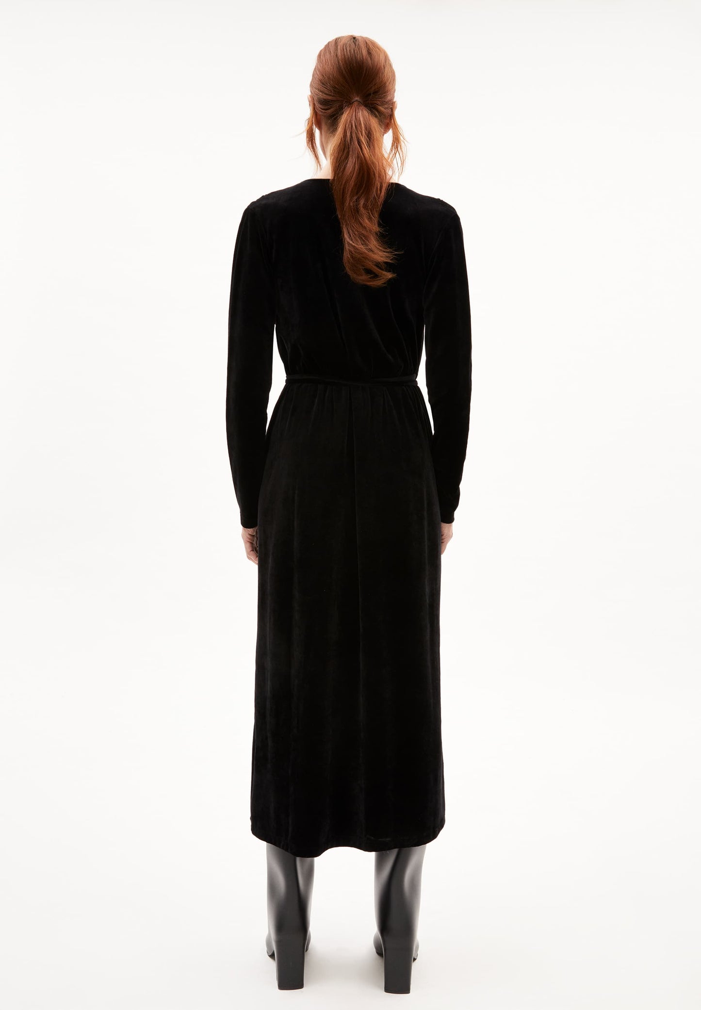 Robe en modal | noir "verlaar - black"