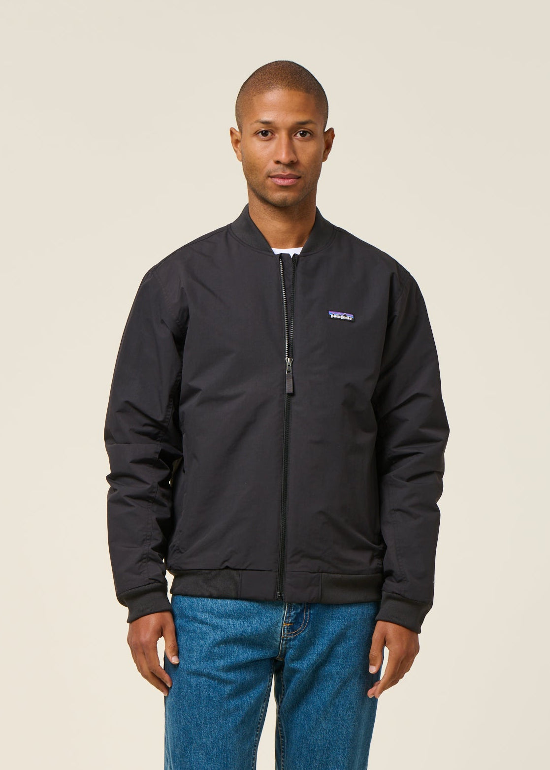 Blouson en matière recyclée | noir "isthmus deck jkt - inbk"