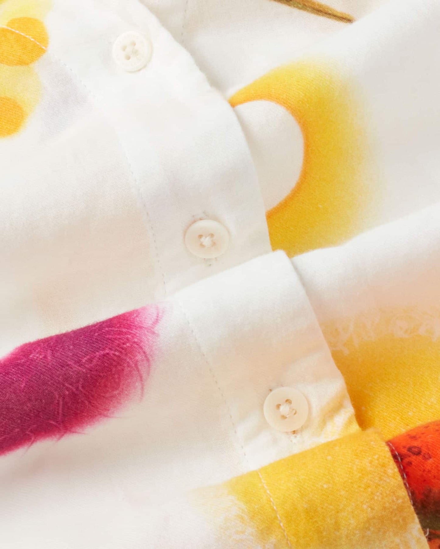 Chemise en coton bio | Écru à motifs "feuz day margaret blouse"