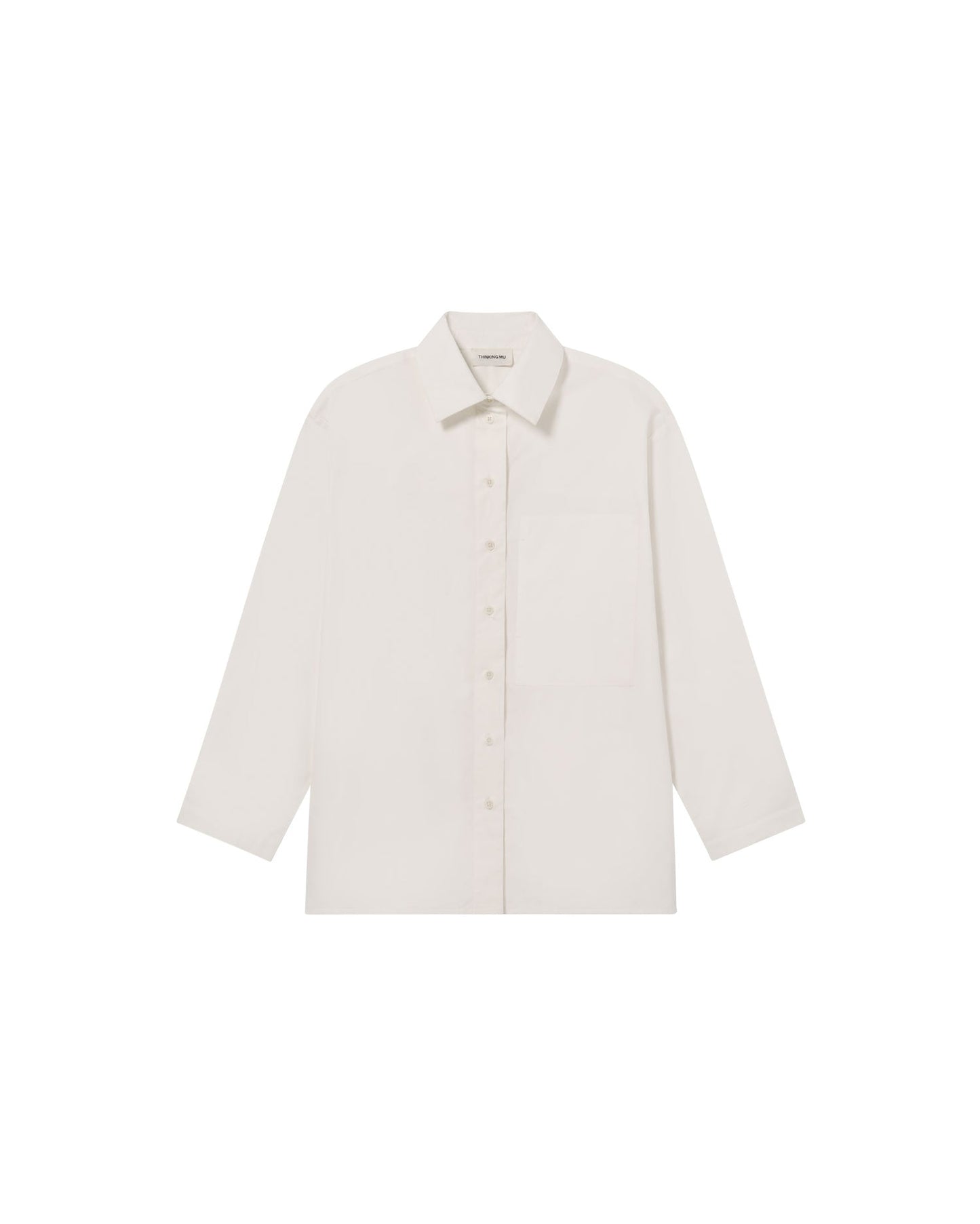 Chemise en coton bio | blanc "white marcelle blouse - white"