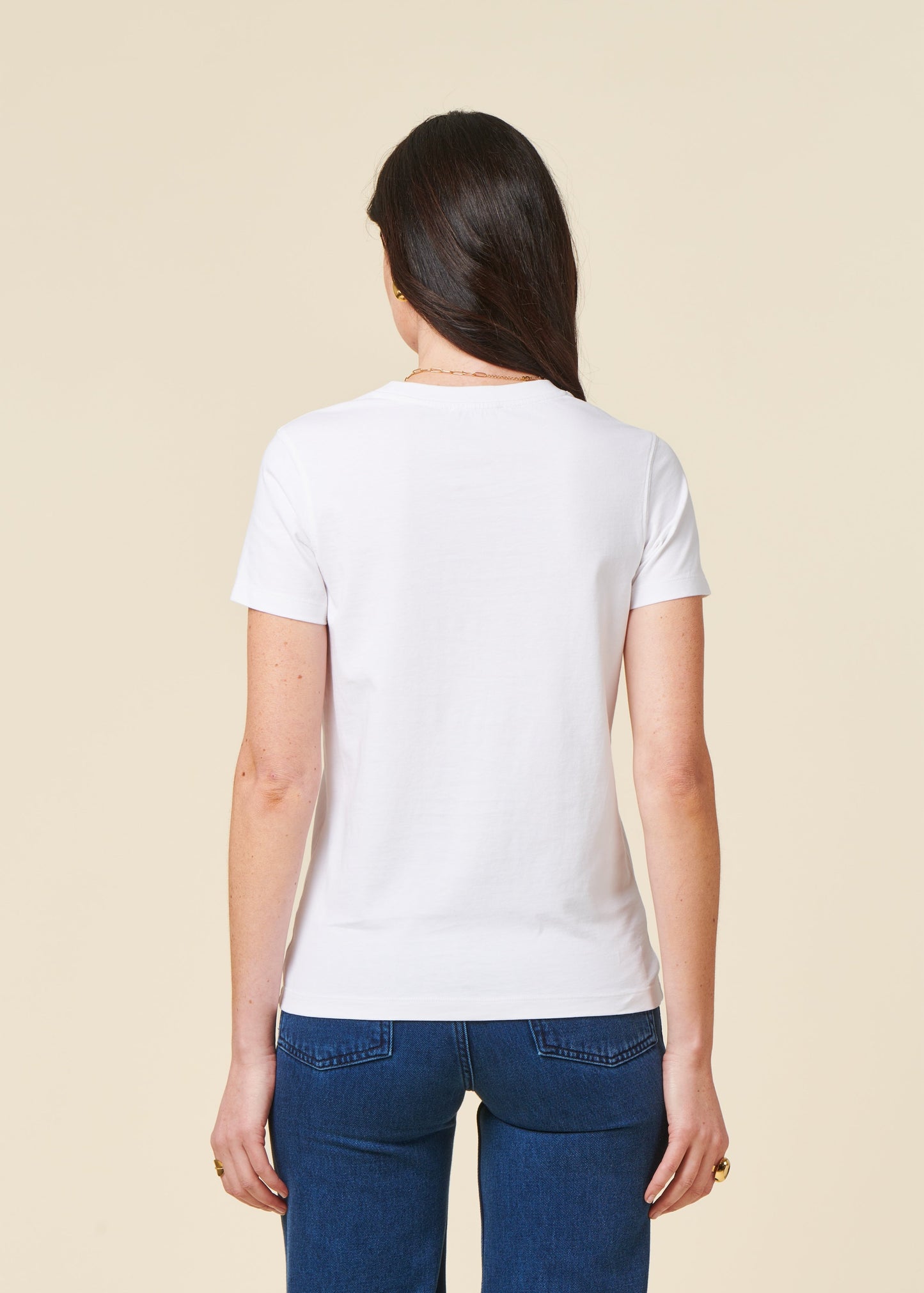 t-shirt en coton bio | blanc