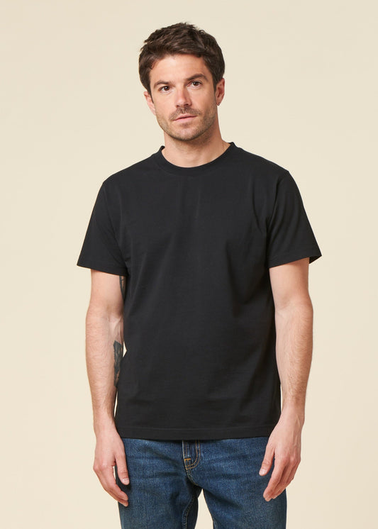 T-shirt en coton bio | noir