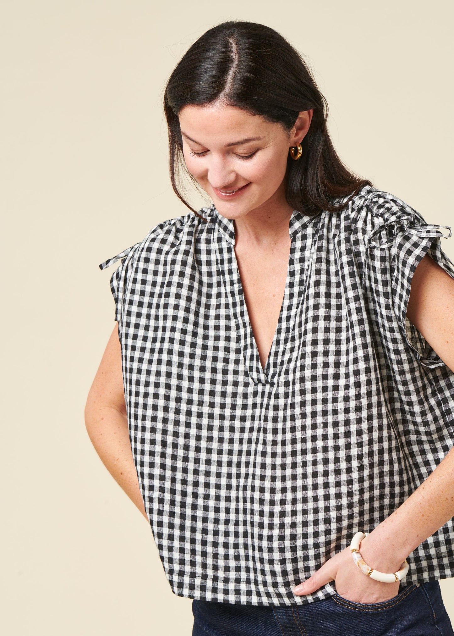 Blouse Marie lin vichy