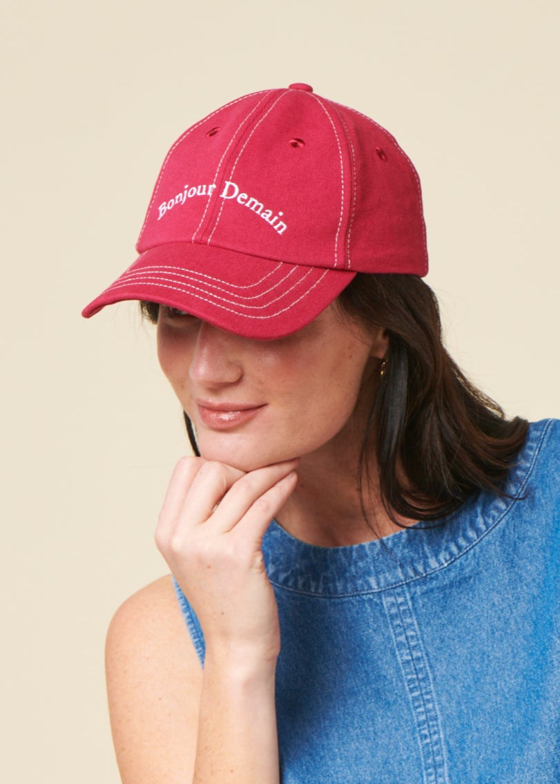 Casquette fuchsia