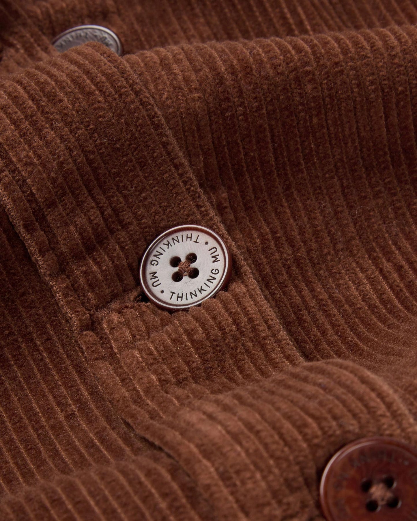 Veste velours en coton bio | marron "chocolate corduroy taylor jacket"