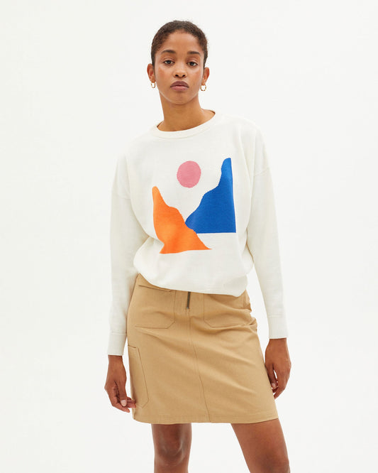 Pull MEDITERRANEO PALOMA KNITTED SWEATER