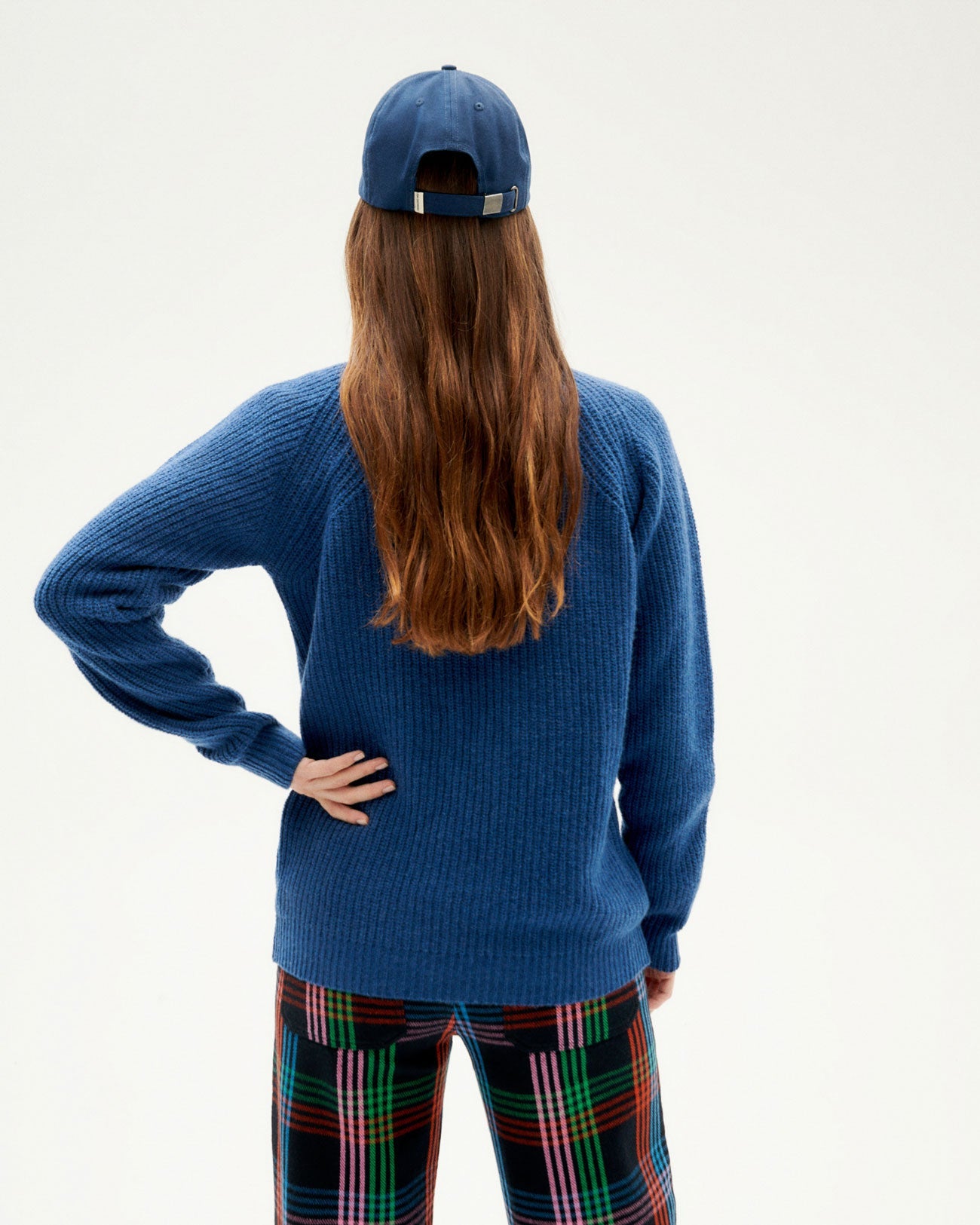 Pull col roulé en laine certifiée | marine "matilda knitted sweater"