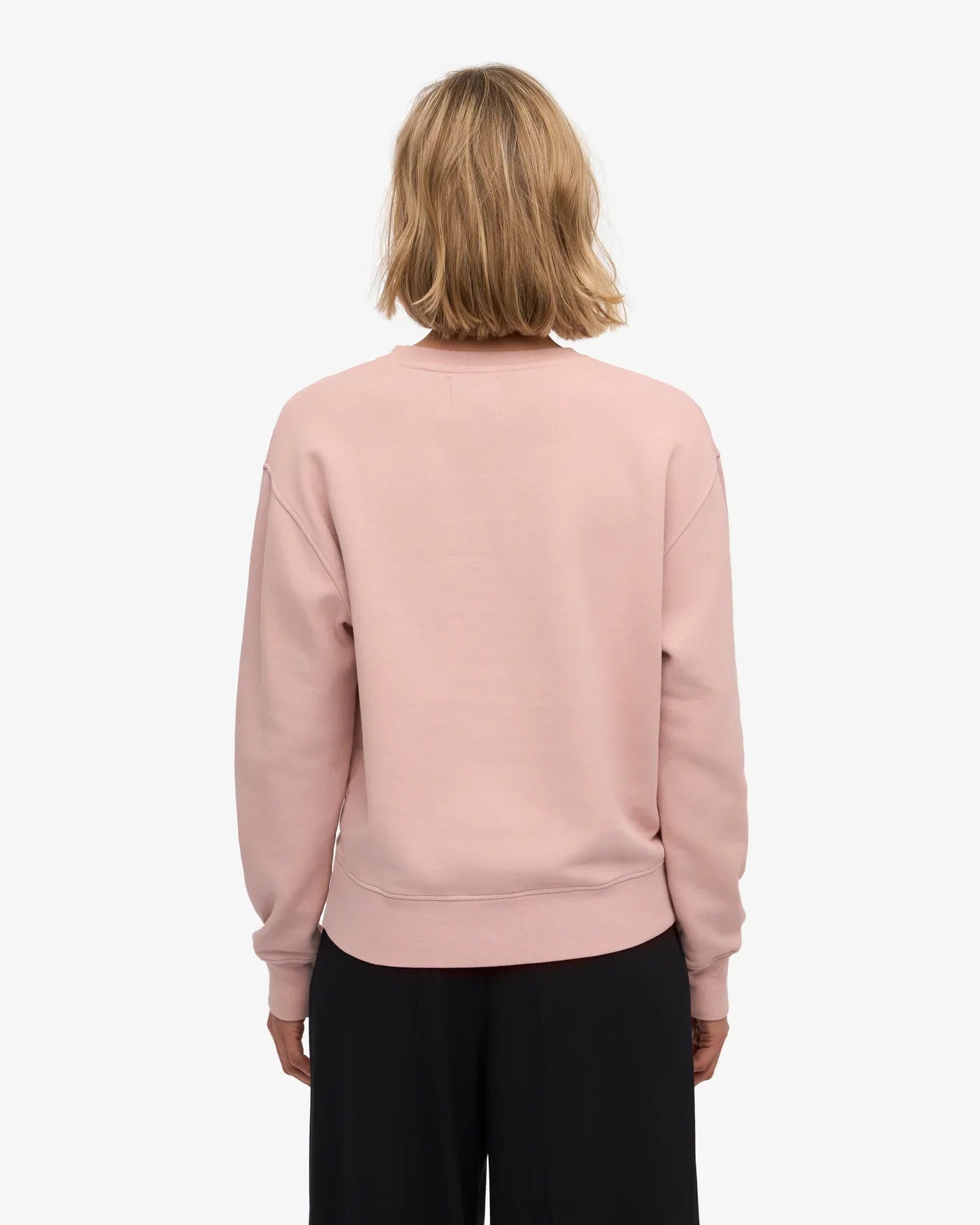 Sweat en coton bio | rose "faded pink"