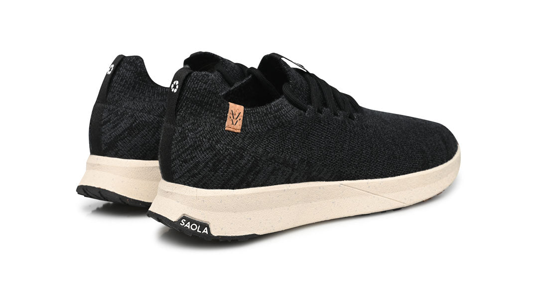 Baskets | gris "tsavo w 2.0 wool - black-steel grey"