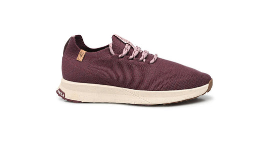 Baskets | bordeaux "tsavo w 2.0 wool - wine"