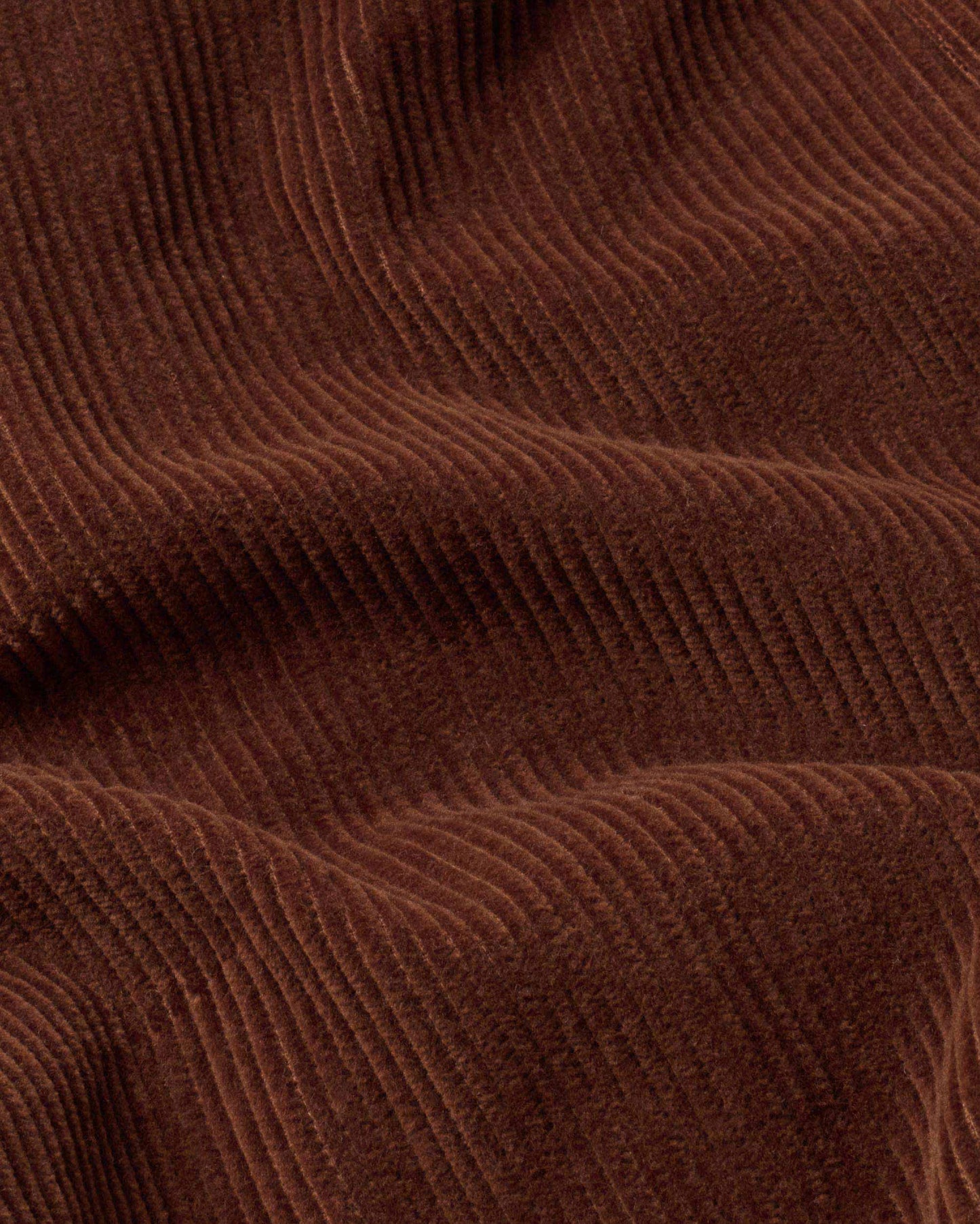 Pantalon ample velours côtelé en coton bio | marron "chocolate corduroy theresa pants"