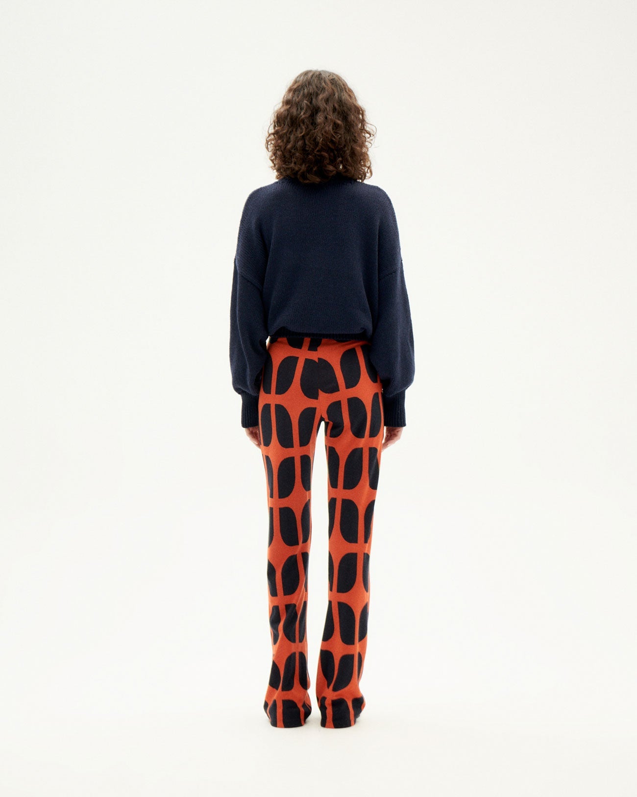 Pantalon à motifs en ecovero et recyclé - wallpaper naia pants