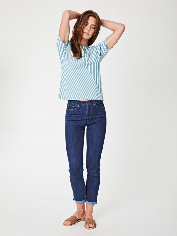 Jean slim en coton bio