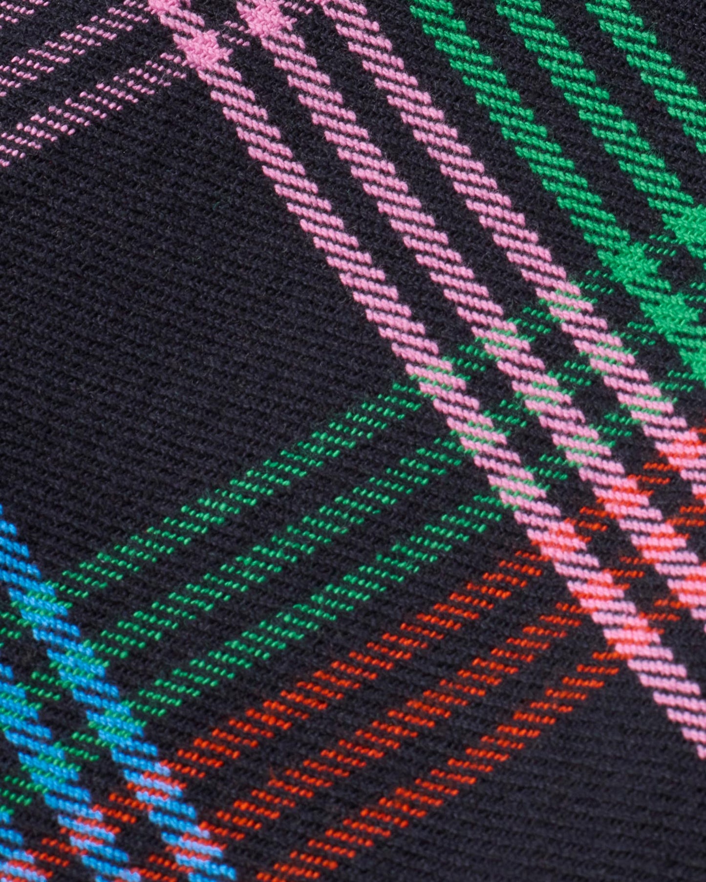 Jupe portefeuille à carreaux en coton bio | Multicolore "color blanket mila skirt"