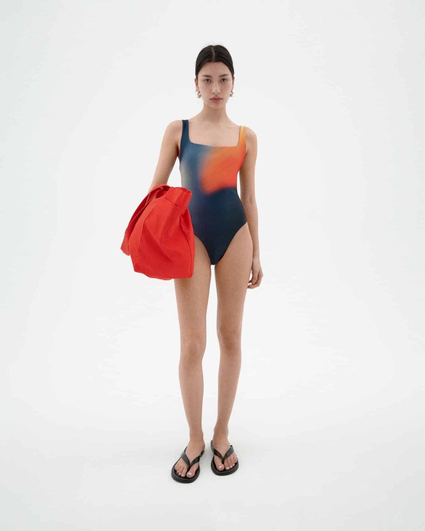 Maillot une pièce en matières recyclées | multicolore "bookeh amalfi swimwear"