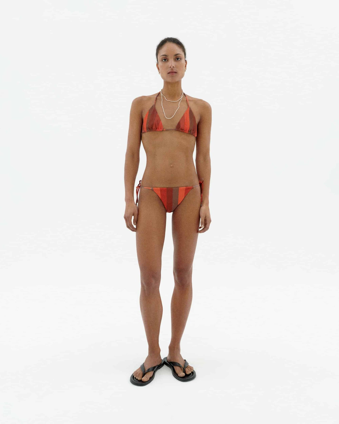 Haut de maillot en matières recyclées | multicolor "firesand palermo swimwear"