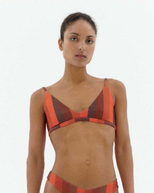 Haut de maillot en matières recyclées | multicolore "Firesand tropea swimwear"