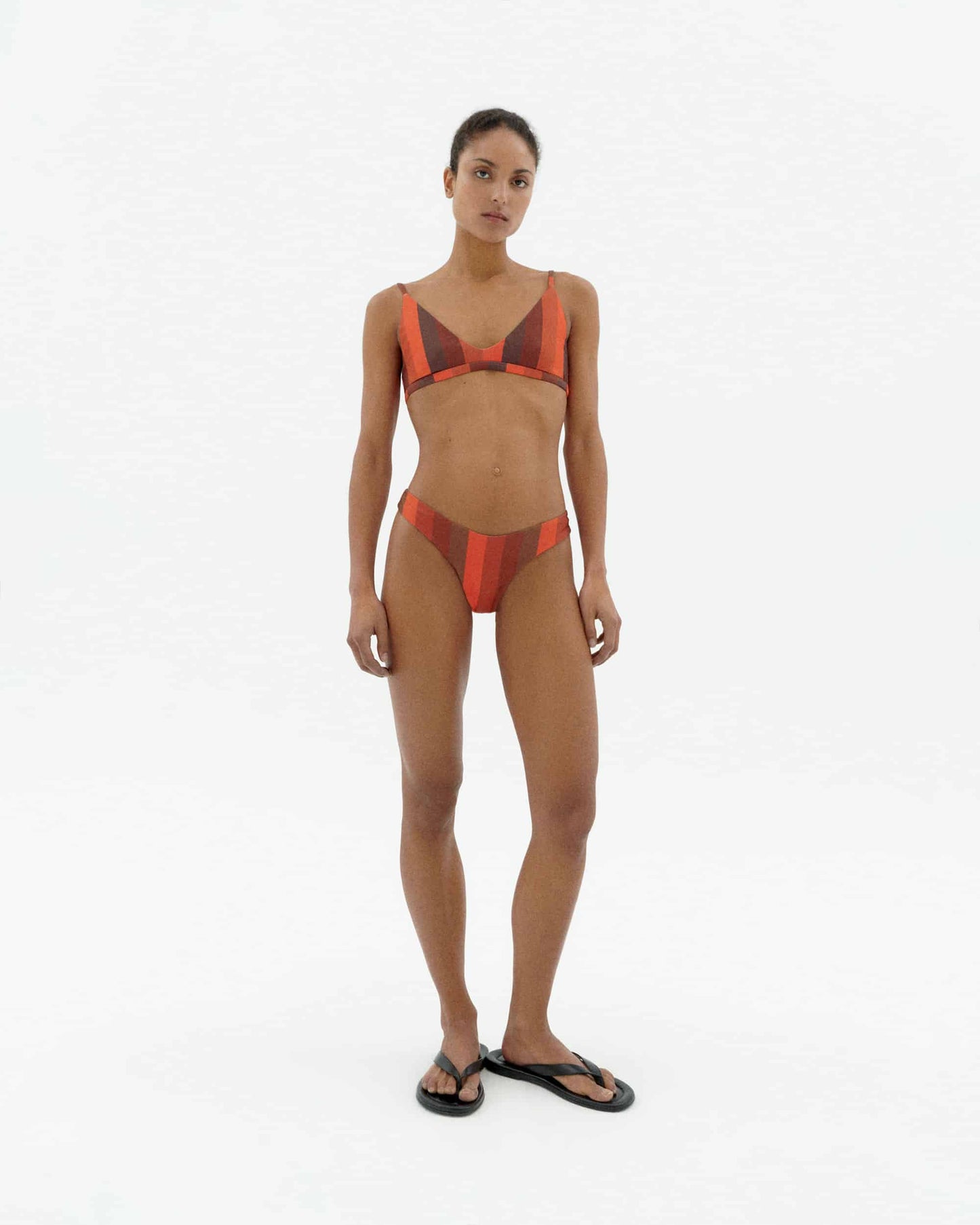 Haut de maillot en matières recyclées | multicolore "Firesand tropea swimwear"