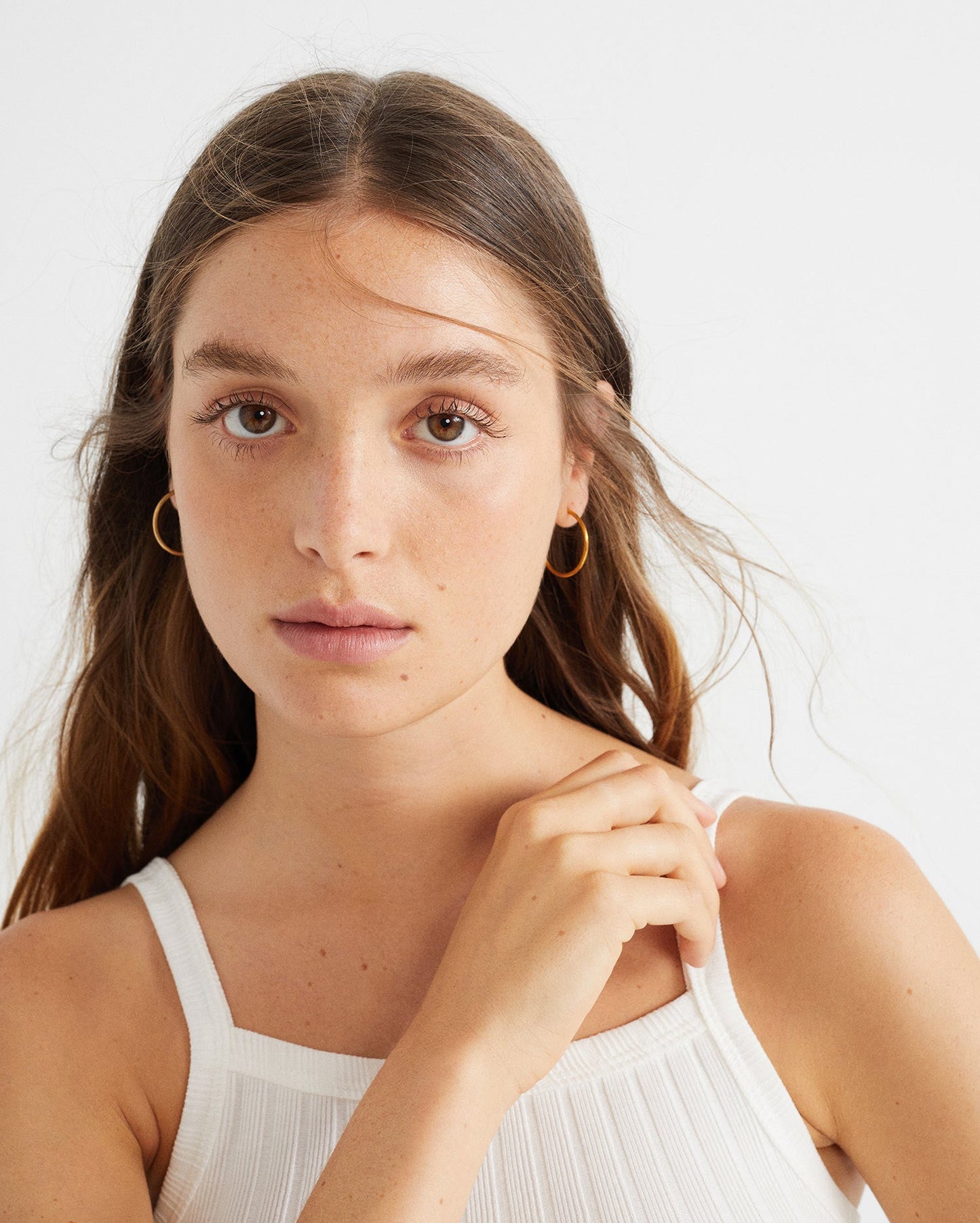 Débardeur blanc en tencel et refibra - Trash aster