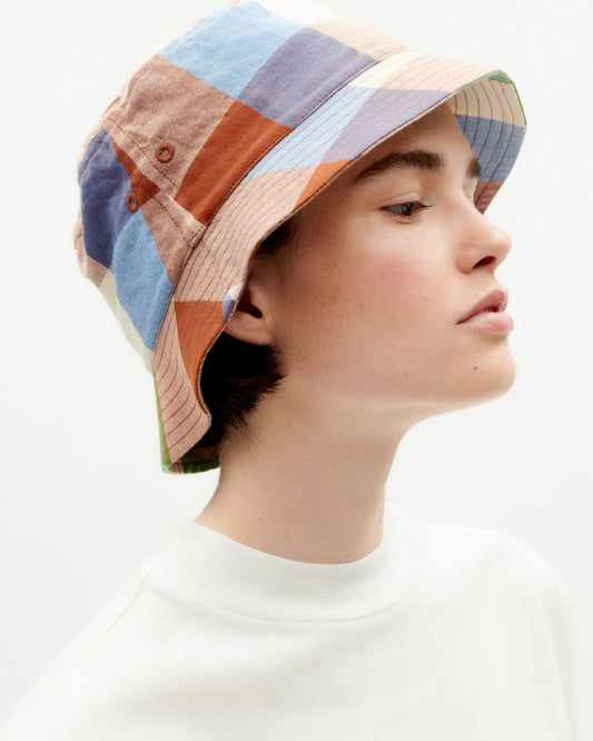 Bob en coton bio | Multicolore "colorful yelle hat"