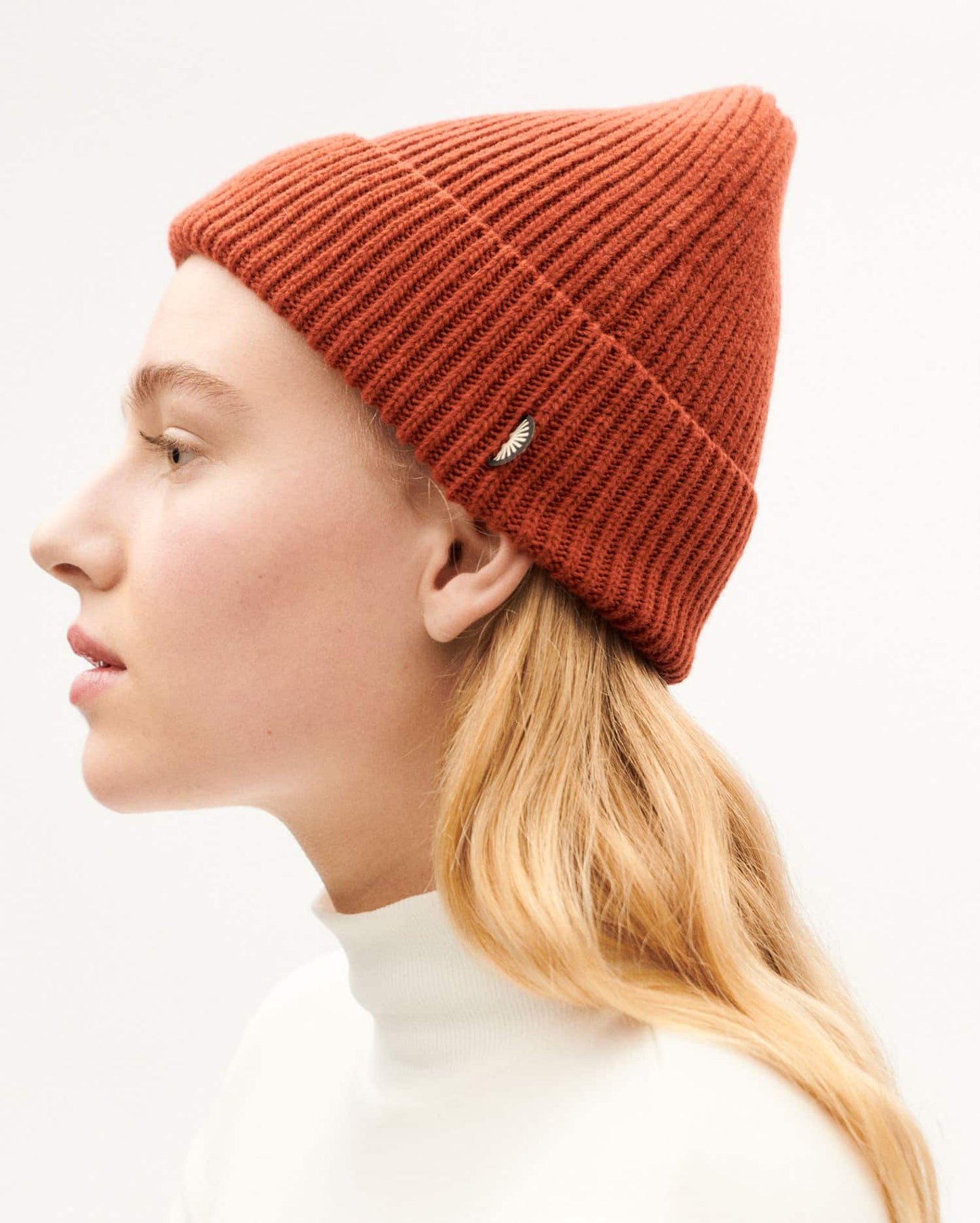 Bonnet en laine | marron "toasted amor beanie"