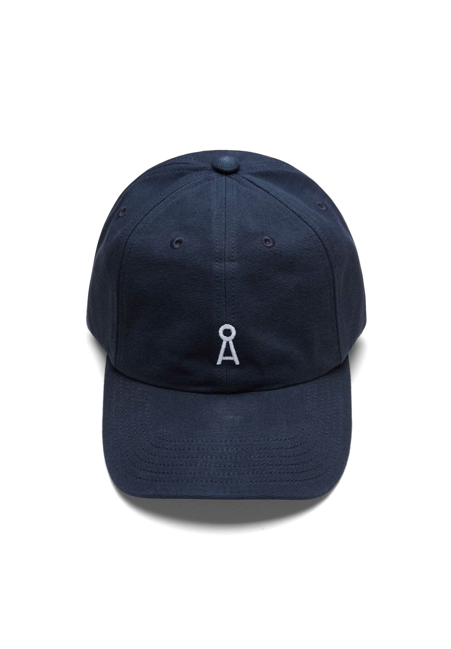 Casquette bleu marine en coton bio - yaanis depth navy