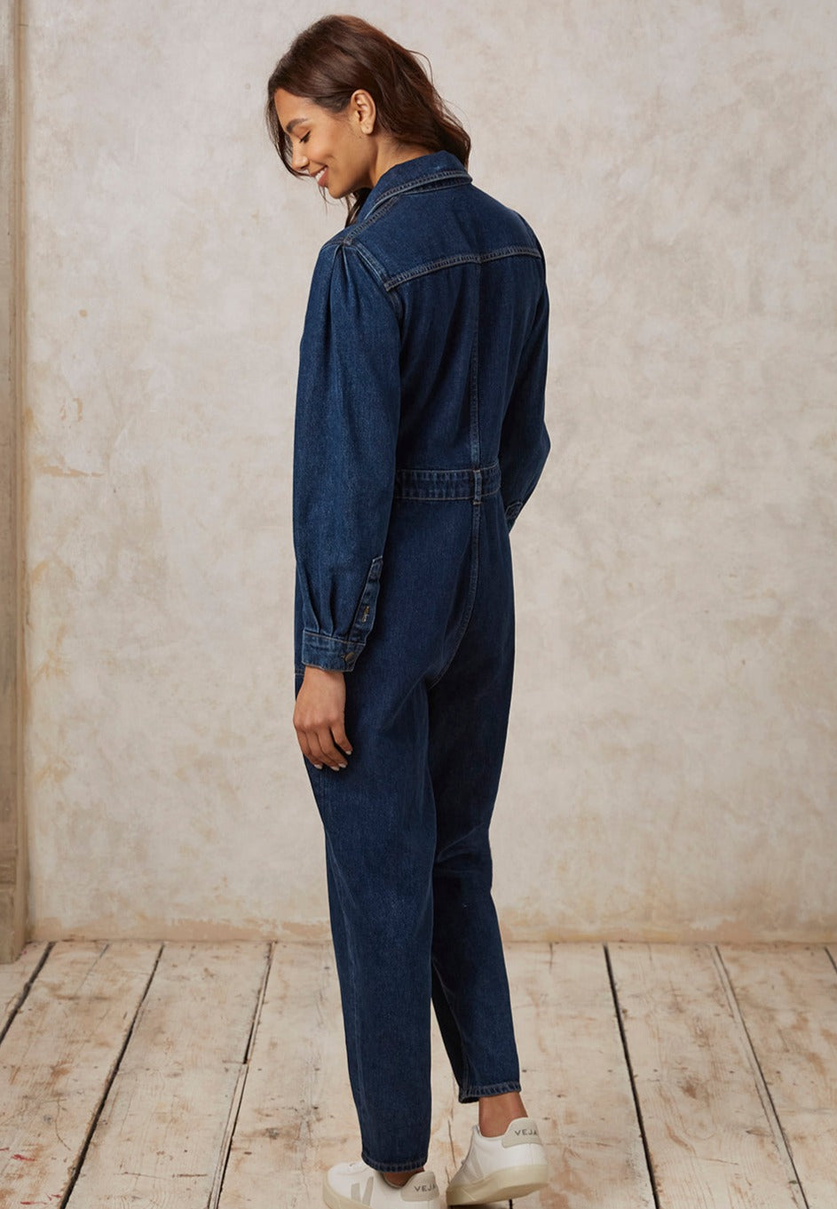 Combinaison en jean en coton bio - yara