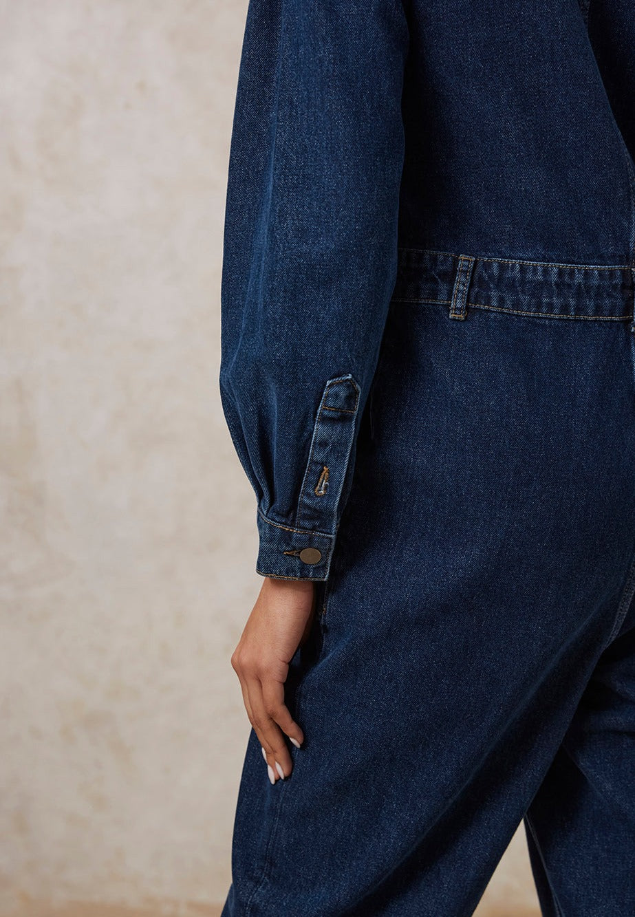 Combinaison en jean en coton bio - yara