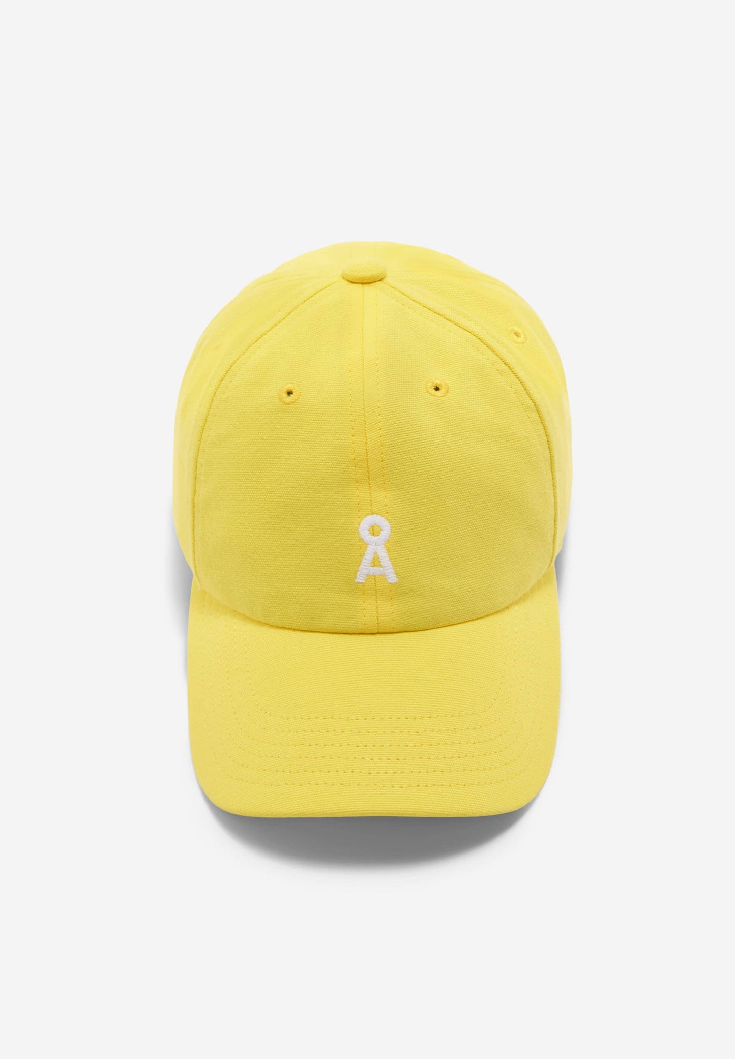 Casquette jaune en coton bio - yenaas bold armedangels yellow