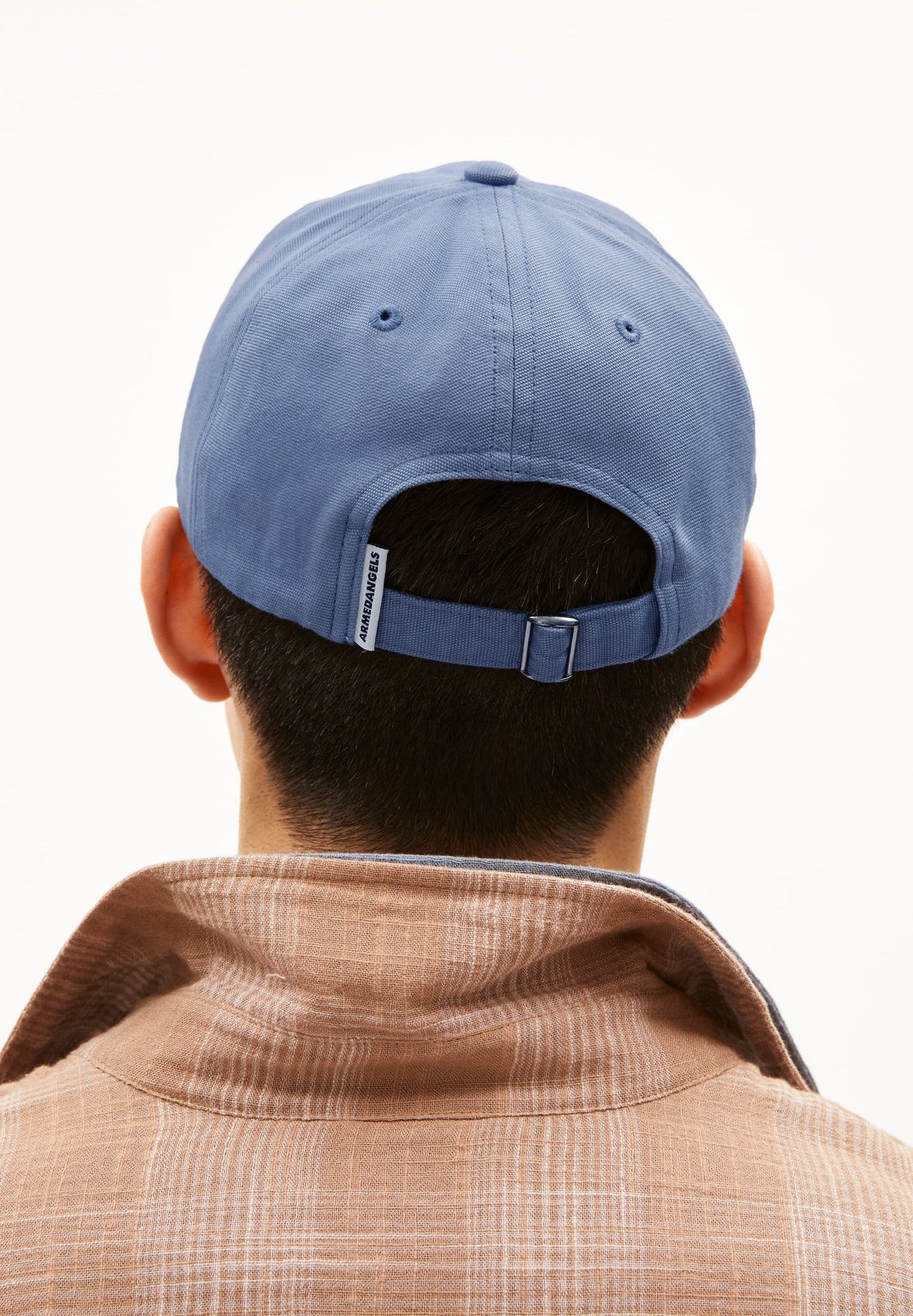 Casquette en coton bio | bleu "yenaas bold - blue stone"