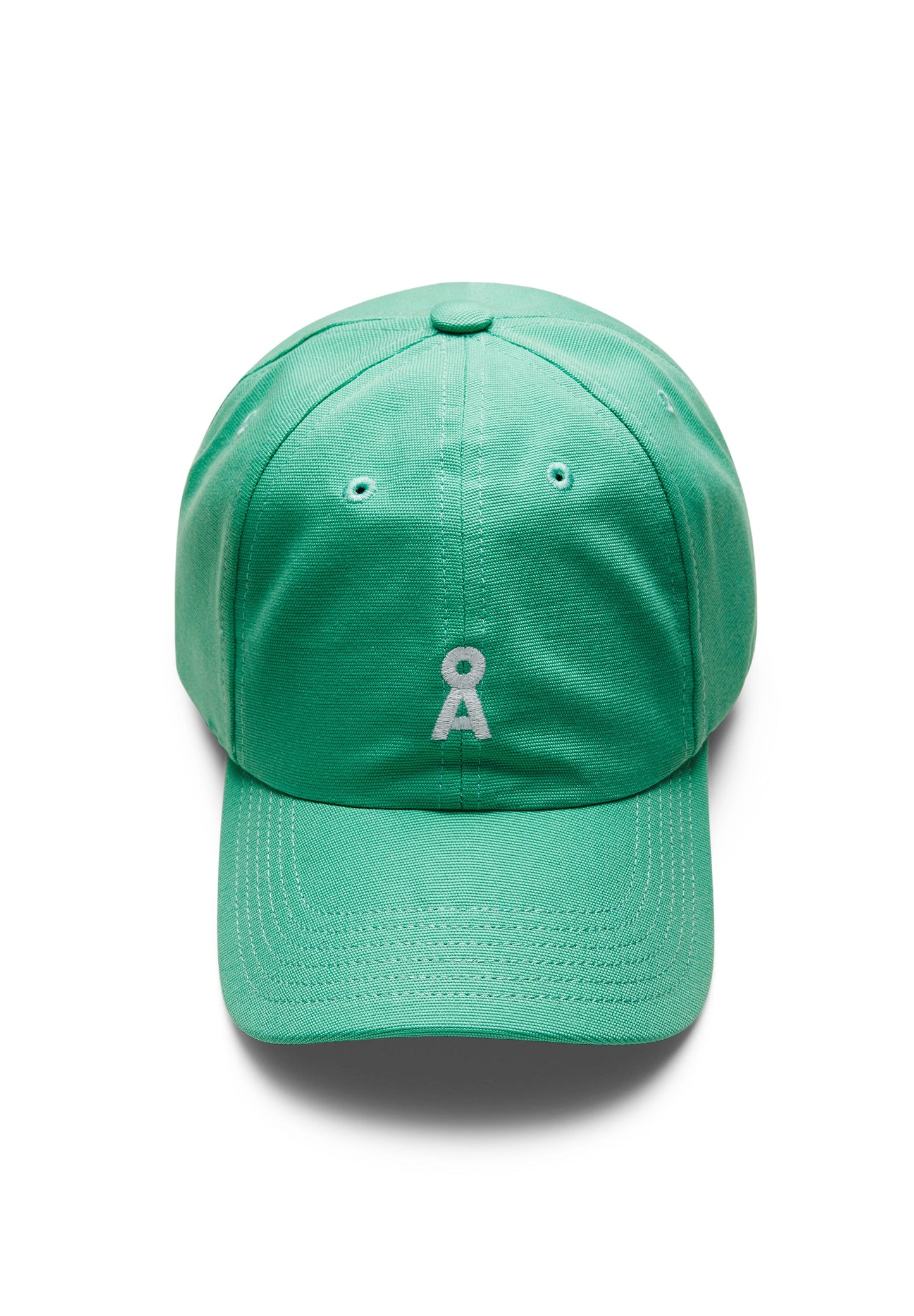Casquette verte en coton bio - yenaas bold bright lime