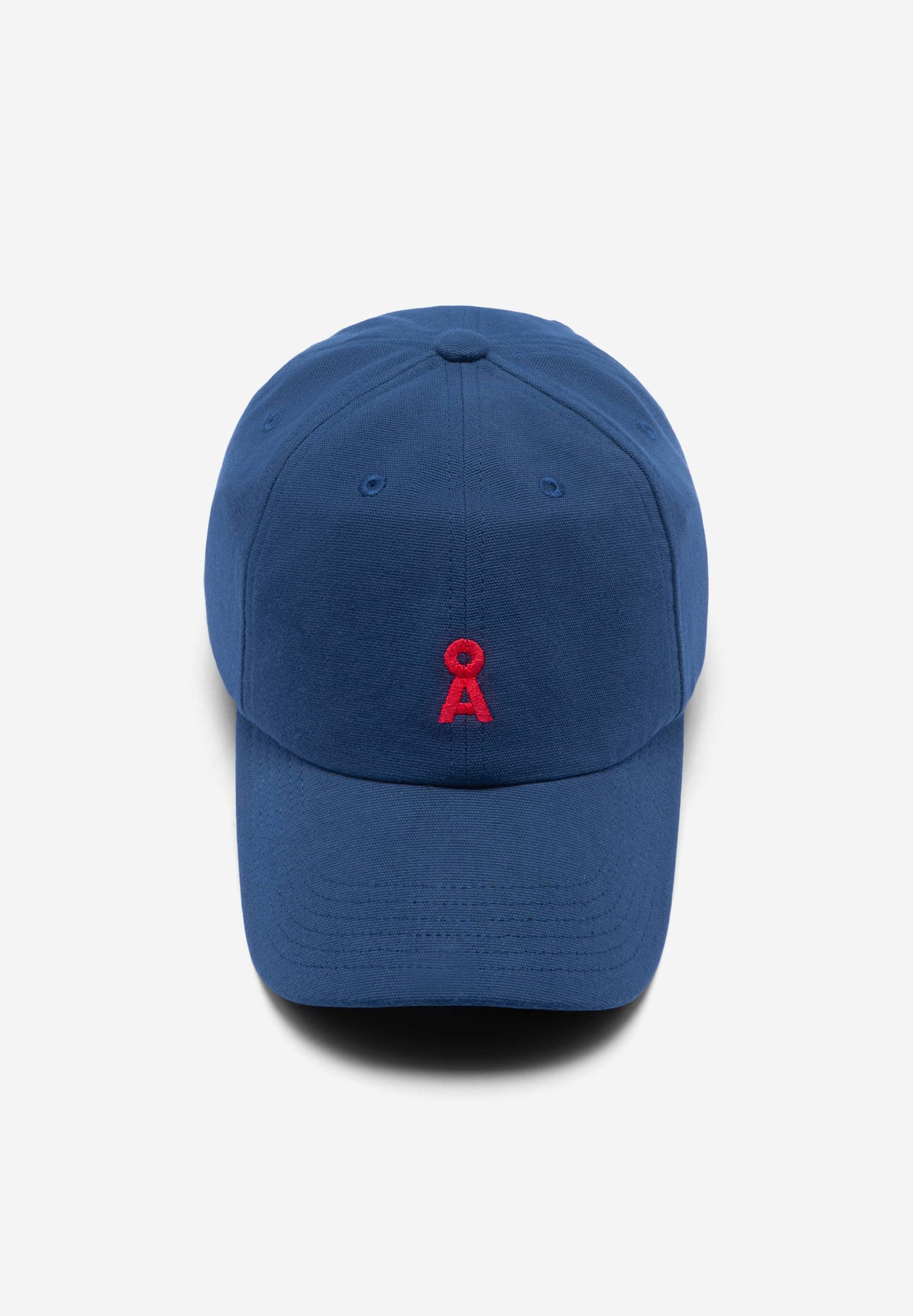 Casquette en coton bio | bleu "yenaas bold - deep sea blue"