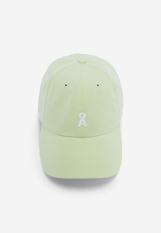 Casquette en coton bio | vert pastel "yenaas bold green ash"