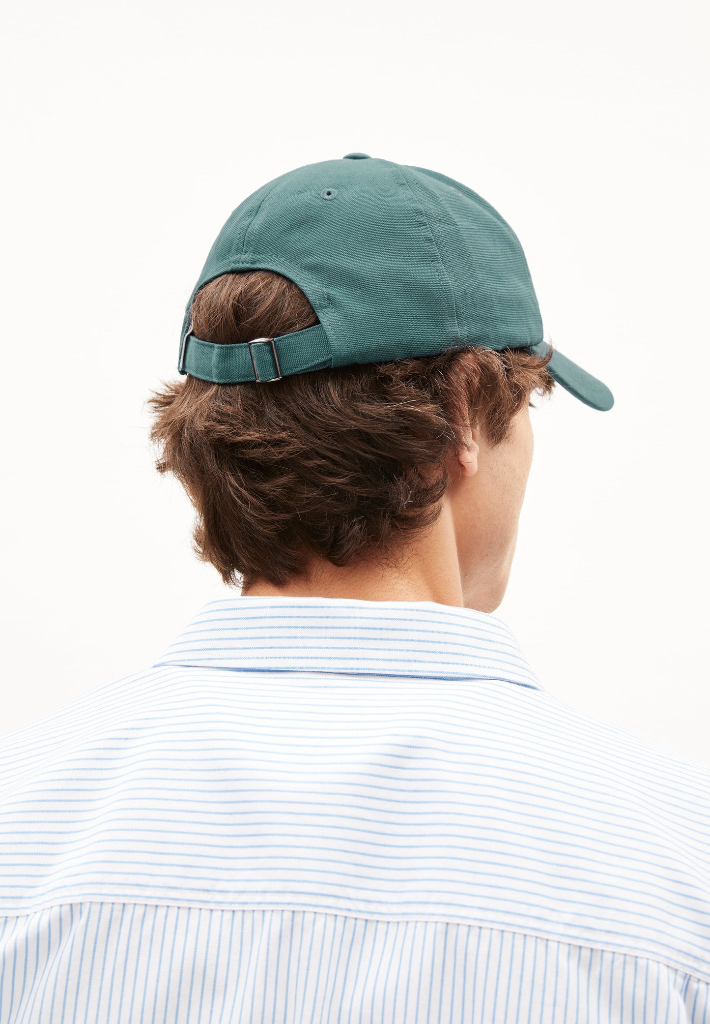 Casquette verte sapin en coton bio - yenaas bold green spruce