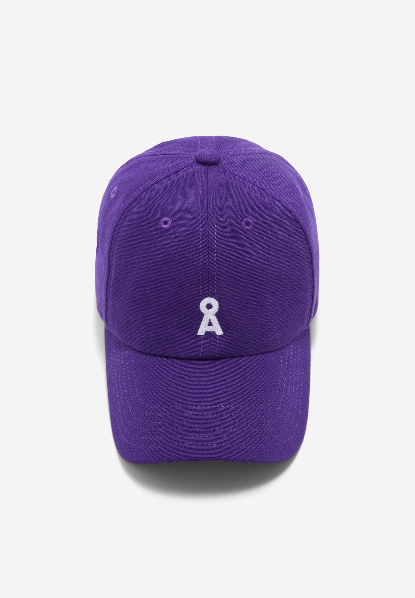 Casquette violette en coton bio - yenaas bold indigo lilac