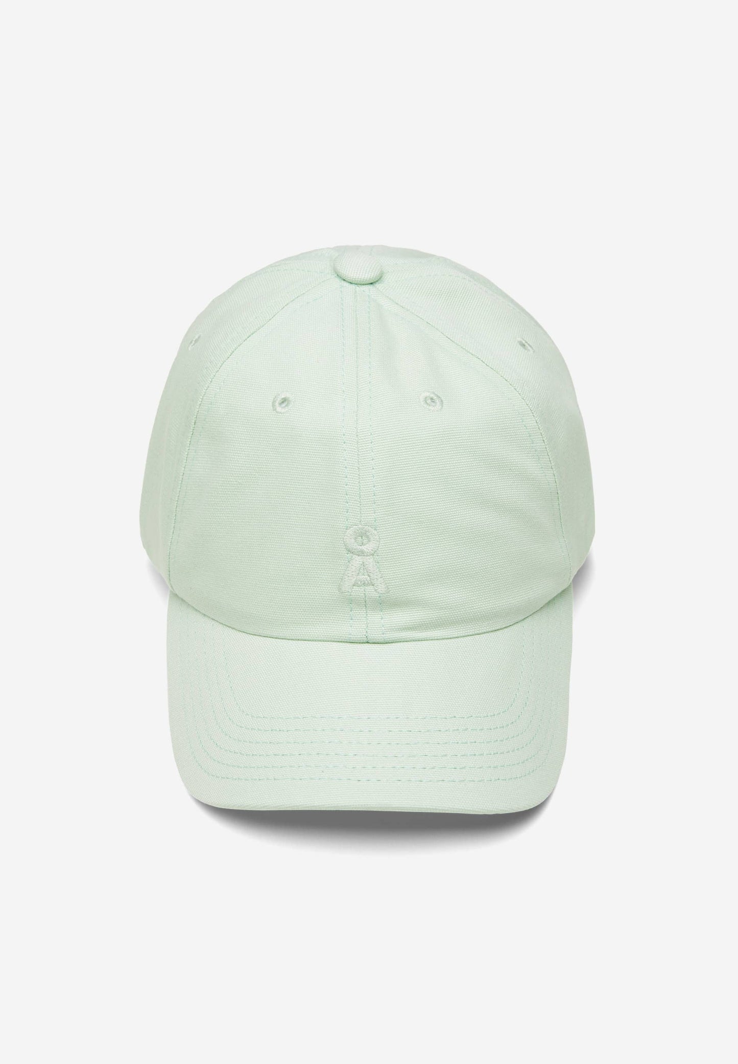 Casquette vert menthe en coton bio - yenaas bold light apple neon