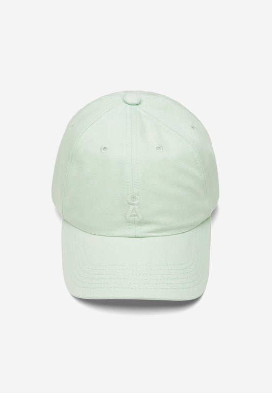 Casquette vert menthe en coton bio - yenaas bold light apple neon