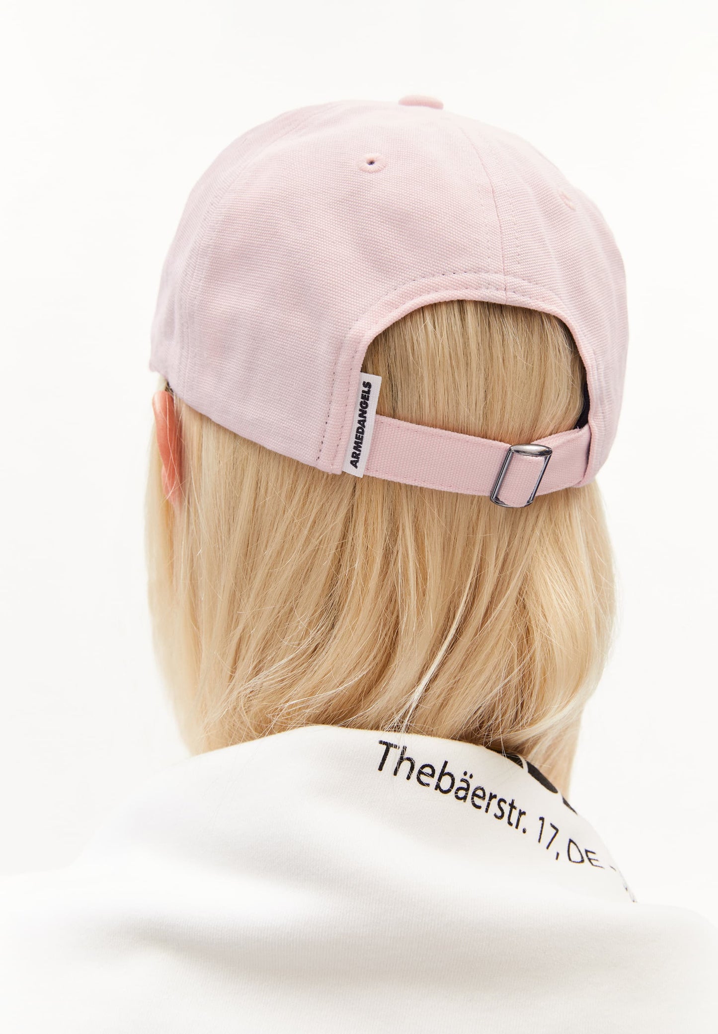 Casquette en coton bio | rose clair "yenaas bold - light blush"