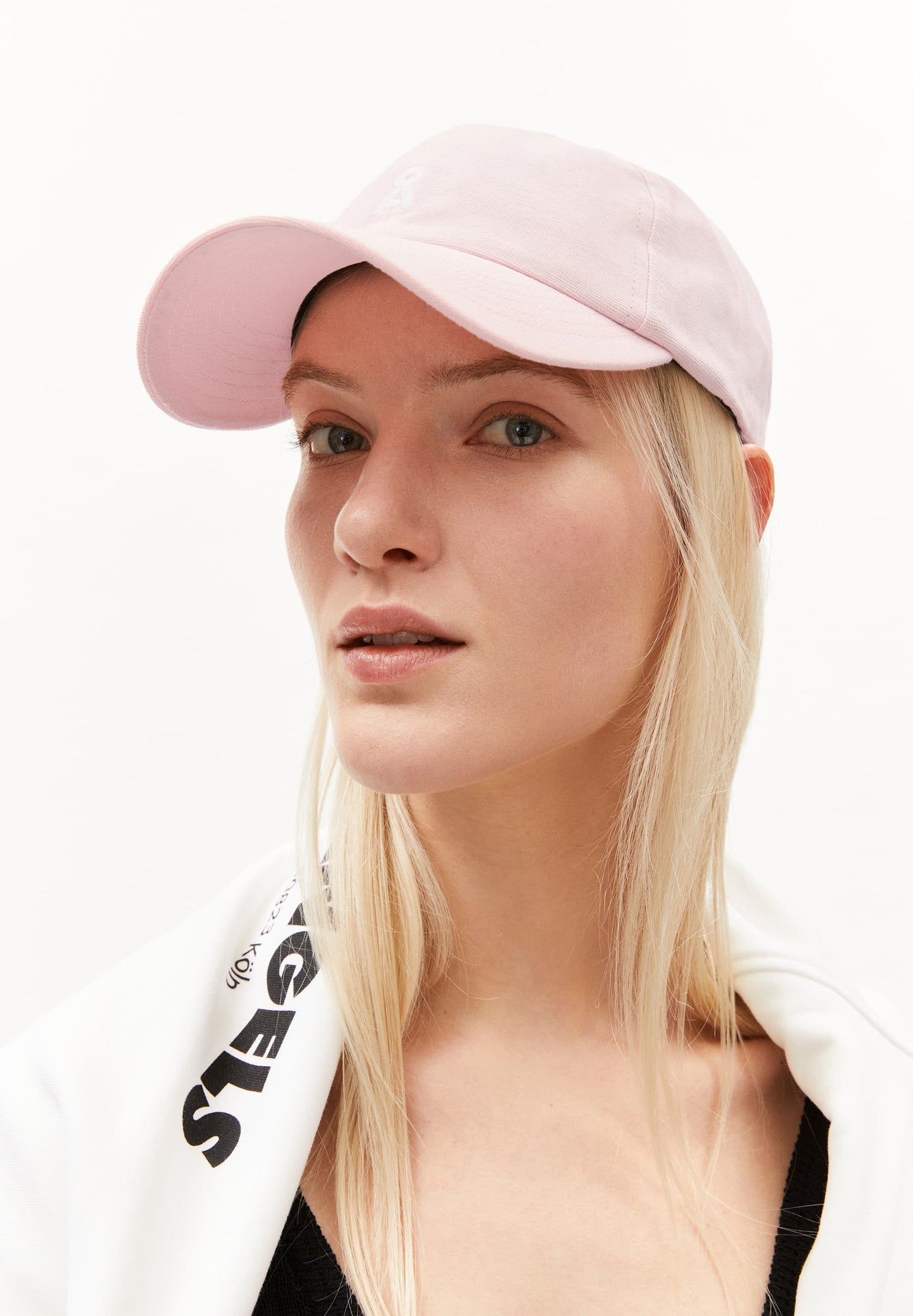 Casquette en coton bio | rose clair "yenaas bold - light blush"