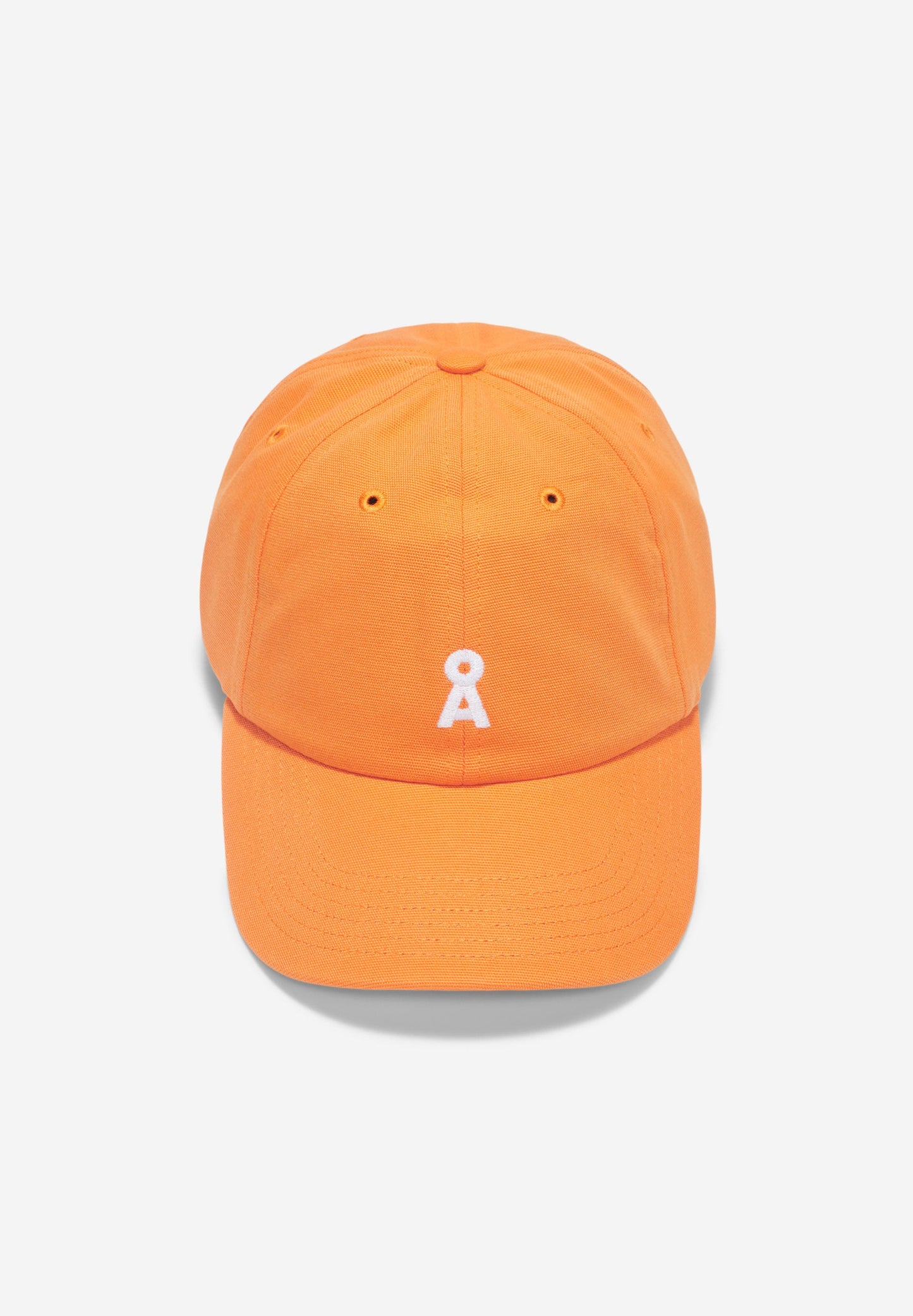 Casquette en coton biologique | orange "yenaas bold - light tangerine"