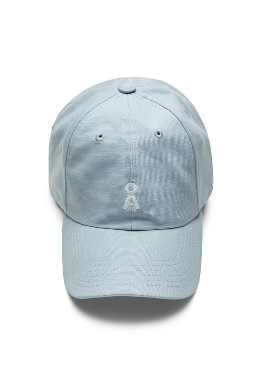 Casquette bleue ciel en coton bio - yenaas bold morning sky